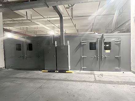 海西地區(qū)大型步入式老化房-